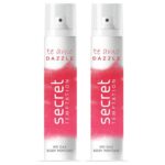 Secret Temptation Te Amo Dazzle No Gas Perfume Body Spray for Women, Pack of 2 (120ml each)