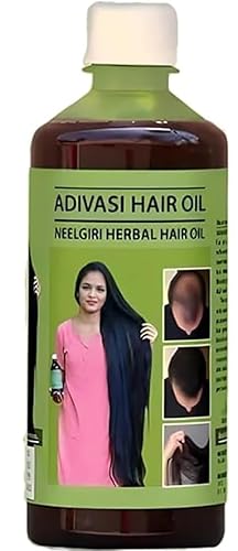 HUGEST Adivasi Ayurvedic Neelgiri Hair growth Hair Oil For All Hair Type (200 ML) (2)