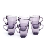 Pasabache Penguen Tumbler Set, 170ml, 6-Pieces, Purple