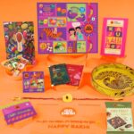 GO DESi Premium Indian Sweets Rakhi Gift Pack Hamper Box | Rakhi gifts for Brother and Sister | Corporate Gifts | The Ultimate Assorted Rakhi Gift Hamper | Sweets gift box | Dry Fruits | Desi Popz | Dry fruit Barfis | Meetha Paan | Kaju Katli | Rakhi