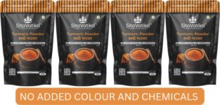 SITAVATIKA Turmeric Powder (Haldi)(4 x 100 g)