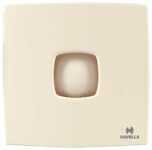 Havells Ventil Air Hush 100mm Exhaust Fan| Duct Size: Ø3.9, Cut Out Size: Ø4.1, Watt: 15, RPM: 2450, Air Delivery: 140, Suitable for Kitchen, Bathroom, and Office, Warranty: 2 Years (White)