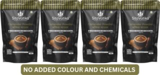 SITAVATIKA Coriander Powder (Dhania)(4 x 100 g)