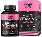 Zingavita Multivitamin Tablets for Women With Vitamins, Calcium, Iron & Herbal Extracts(60 Tablets)