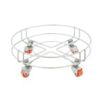 GLUN Cylinder Trolley with Strong Steel Cased Castor Wheels – Gas Trolley, LPG Cylinder Stand – Effortlessly Movable Trolley for Convenient Handling and Transport of Gas Cylinders.