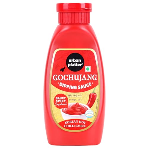 urban platter Korean Gochujang Dipping Sauce, 320 Gm (Hot Umami Chili Sauce Condiment For Dipping)