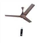 Kuhl Prima A1 1200 mm BLDC 65% Power Saving BLDC Ceiling Fan With Remote | BEE 5 Star Rated & ISI | High Air Flow | 5 Year Warranty | Espresso