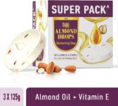 BAJAJ Almond Drops Moisturising Soap(3 x 125 g)