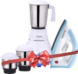 Candes Imperial+Iron Imperial+EI 550 W Mixer Grinder (3 Jars, White)