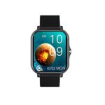 FCUK series 2 Full touch Smartwatch (Color: Black) with 1.69” Large display, Bluetooth Calling, SpO2, Metal body, Built-in Games, Heart rate monitor, Multiple Watch Faces and Long battery life