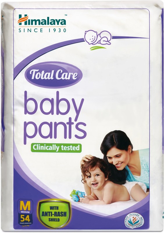 HIMALAYA Total Care Baby pants – M(54 Pieces)