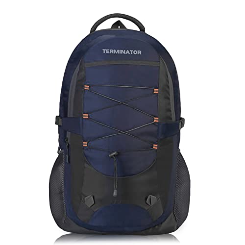 Terminator Large Size 55 L Unisex Laptop Backpack For School/Office/Travel/Casual And Fits Upto 17 Inch Laptop (Blue)