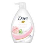 Dove Body Wash 1L (Rose & Aloe Vera)