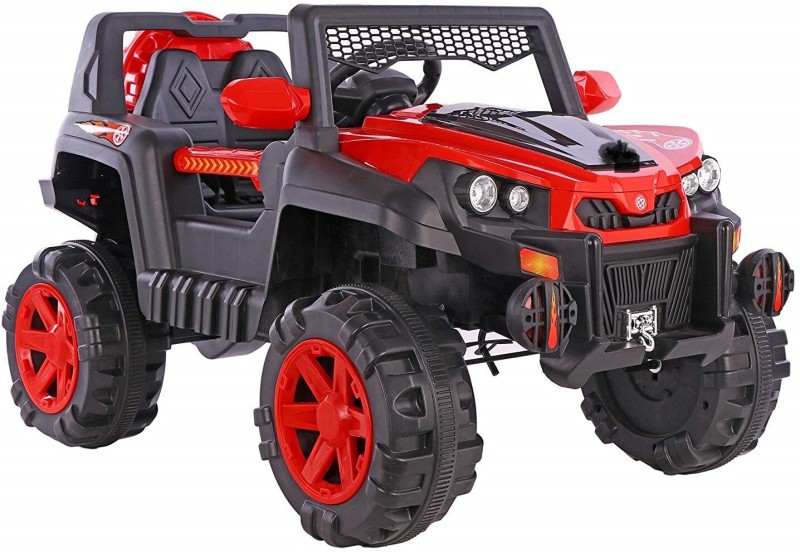 Ayaan Toys by flipkart KIDS 6500 JEEP” WITH Remote for Kids (2 to 7 Yrs)TOY, ELECTRIC Jeep Battery Operated Ride On(Red)