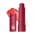 SUGAR Cosmetics Tipsy Lips Moisturizing Balm, 1 Count, Red | 10Gm