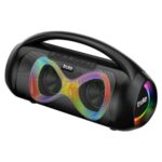 truke InfinityBox 50W Bluetooth Party Speaker with RGB LEDs – Powerful Sound and Monstrous Bass, 12 Hours Long Battery Life, TWS Function, Type-C Charging, AUX, USB, FM Radio, Battery Indicators