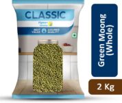 Classic Moong Dal (Whole) by Flipkart Grocery(2 kg)