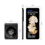 TECNO Phantom V Flip 5G (Iconic Black 8GB RAM,256GB Storage) | 45W Fast Charging | 32 MP Selfie, 64 Rear Camera| 6.9″ Flexible, 1.32″ Secondrary AMOLED