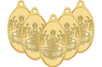 WHP Jewellers 10 gram Yellow Gold LAXMI Pendant