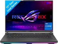 ASUS ROG Strix G16, 90WHrs Battery Intel Core i7 13th Gen 13650HX – (16 GB/1 TB SSD/Windows 11 Home/8 GB Graphics/NVIDIA GeForce RTX 4070/140 W) G614JI-BG711WS Gaming Laptop(16 Inch, Eclipse Gray, 2.5 Kg)