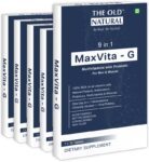 The Old Natural Multivitamin Tablets for Men & Women Probiotics, 100% RDA Vitamin C(5 x 10 Tablets)