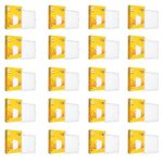 wipro Polycarbonate Garnet 6W Square Led Wave Infinity Panel |Warm White Light (2700K)|Rimless Panel with Ultra-Slim Design for False Ceiling |Pop Ceiling Light|Cutout – 100X100Mm |Pack of 20