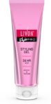 LIVON Style Pro Styling Gel, 24-Hour Hold | Matcha and Proteins, All Hair Types Hair Gel(100 ml)