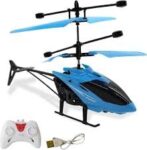 KIDZYMON® RC Helicopter with Hand Gravity Sensor, Flying Remote Control Helicopter Toy, Charging Helicopter with 3D Light & Safety Sensor for Kids Age 4+ Years I Pack of 1 Helicopter (Style 7)