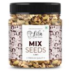 LILA DRY FRUITS 4 in1 Superseed Mix 250 Gms – Mixture of Chia, Pumpkin, Sunflower and Flax) | Immunity combo for Weight Loss | Mix Seeds for Eating | Snacks for Dieting and Gifting