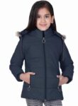 PLATINUMCARTZ Full Sleeve Striped Girls Jacket