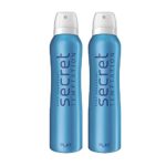 Secret Temptation Play Deodorant for Women, Sophisticated Floral Freshness for Office Wear, Delicate Fragrance with A Winning Attitude, Pack of 2 (150ml each)