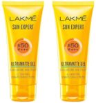 LAKMÉ Sun Expert Spf 50 Gel For All Skin Types, 50 G (Pack Of 2)