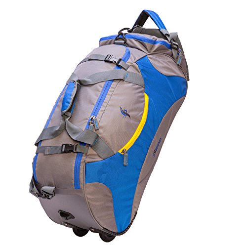 IStorm Skater Wheeler Duffle Travel Bag (Royal Blue & Grey)