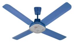 Polycab Eliana Premium 1200 mm High Speed 400 RPM Anti Rust Ceiling Fan with 2 years warranty (Indigo Blue)