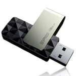 SP Silicon Power Silicon Power 128GB USB 3.0 Flash Drive with Capless Swivel Design, USB 3.2 Gen 1 USB 2.0 Thumb Drive Pen Drive Memory Stick, Blaze B30 Series