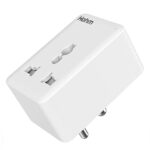 Polycab Hohm Lanre Wi-Fi 16 A Smart Plug with Energy Monitoring-Suitable for High Power Large Appliances like Geysers,Microwave Ovens,AC (Compatible with Alexa and Google Assistant) (Pack of 1)