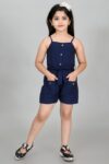 FT fashion Solid Girls Jumpsuit