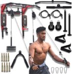HASHTAG FITNESS 7in1 wall mount for home gym strength training equipment Pull-up Bar
