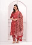 Da vastraagaar Women Kurti Pant Dupatta Set
