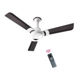 OTTOMATE Sense Connect 5 Star Rated Smart BLDC with Remote 3 Blade 1200 MM High Speed Ceiling fan (Coffee Brown, Pack of 1)