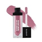 SUGAR Cosmetics Smudge Me Not Mini Matte Liquid Lipsticks for Women | Transferproof & Waterproof | Long Lasting Lipstick – Upto 12hrs | 1.1ml – 09 Suave Mauve