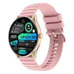 GIZMORE Gizfit Curve 3.54cm (1.39) AOD 500 NITS|360×360 HD Display Bluetooth Calling Smartwatch (Pink)