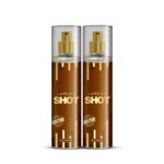 Layer’r Shot Ultima Fragrant Body Spray for Men | Long Lasting Fragrance (135ml) (Pack of 2)