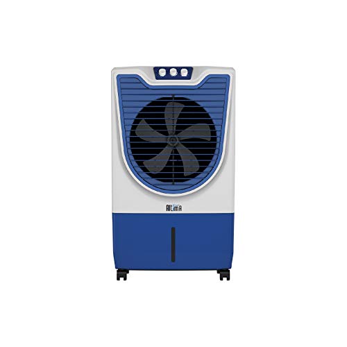 Havells Altima 70L Desert Air Cooler for home | 5 Leaf Fan | Powerful Air Delivery | 3 Side High Density Honeycomb Pads | Everlast Pump | Ice Chamber | Heavy Duty (Dark Blue)