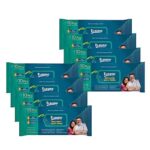 ELDURO Wipes, Wet Wipes, Wet Wipes for Face, Wet Wipes for Adults, Wet Tissues Wipes for Adults Bed and Bath Unisex Adult, Alcohol free, Aloe vera Enriched, Paraben Free – Pack of 8 (80 counts)