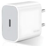 iPhone Charger Original 20W Adapter Fast USB Type C for iPhone 15/15 Plus/15 Pro/15 Pro Max, iPhone 14/14 Plus/14 Pro/14 Pro Max, iPhone 13/12/11 & Others PD 3.0 20 Watt BIS Certified
