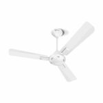 Havells 1200mm Ambrose ES Ceiling Fan | Premium Matt Finish, Decorative Fan, Elegant Looks, High Air Delivery, Energy Saving, 100% Pure Copper Motor|2 Year Warranty by Brand|(Pack of 1, Chrome) 1 Star