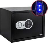 Lifelong 34 Liters Home Safe 1.2 Cubic Feet with Led Safe Locker(Digital, Key Lock, Keypad)