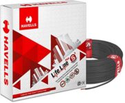 Havells Lifeline Cable WHFFDNKA14X0 4 sq mm Wire (Black)