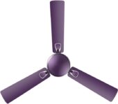 LUMINOUS Triana 2 Star 1200 mm 3 Blade Ceiling Fan(Energy Saving | Lavender | Pack of 1)